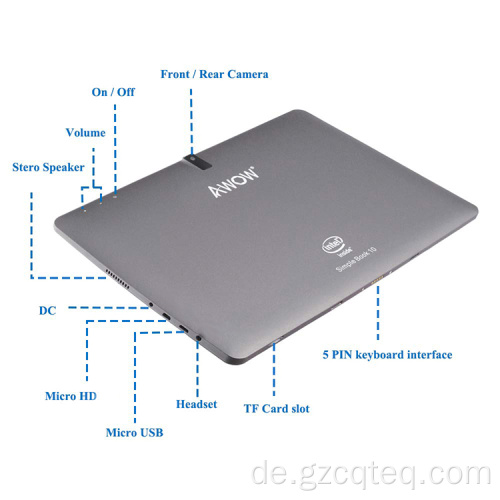 Bester Preis 10,1 Zoll Mini-Laptop